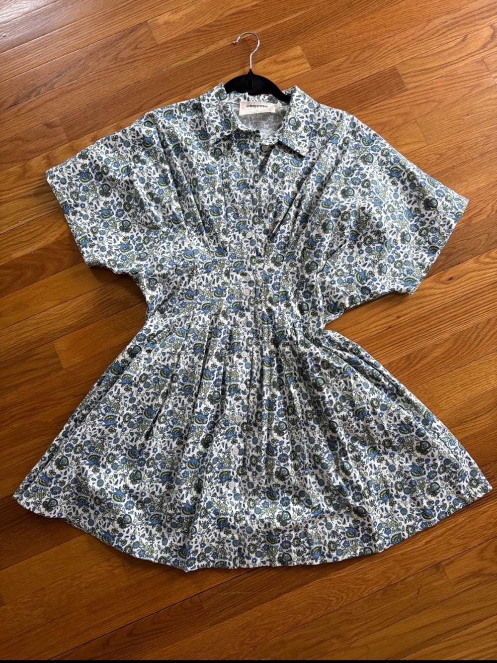 New Anthropologie Tobie Mini Shirt Dress by Exquise Size M - Picture 4 of 6